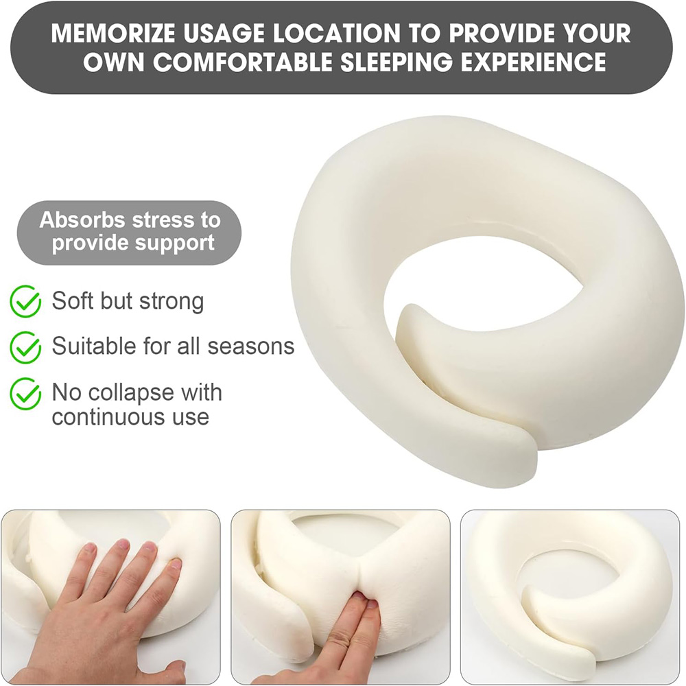 U-Shaped Pillow Neck Pillow U-Shaped Pillow Travel Car Neck Pillow Airplane Travel Pillow Long-Distance Flight Sleeping Artifact