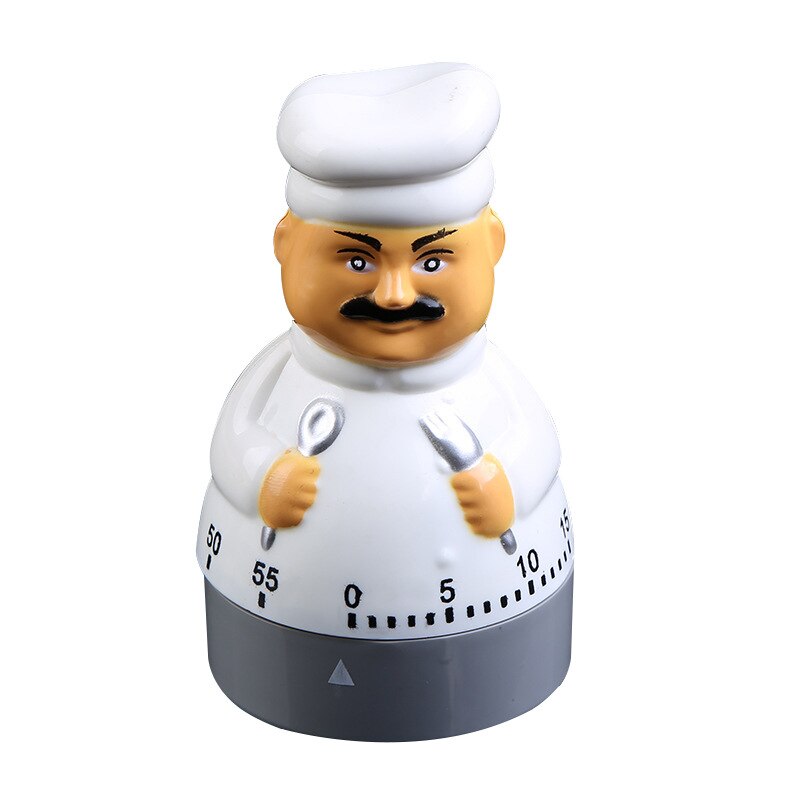 Creatives Kitchen Timer Cute Chef Alarm Clock Electronic Timer For Kitchen TP