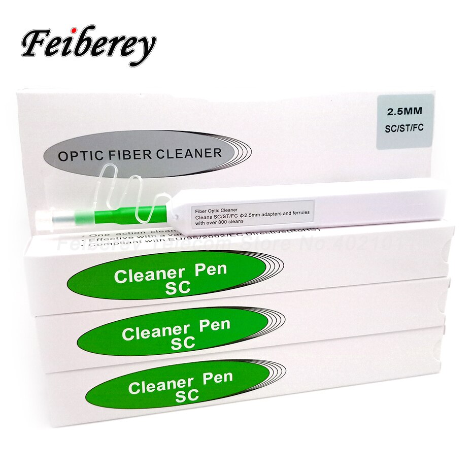 Een Klik Sc Fc St Fiber Optic Cleaner Pen Voor Cle... – Grandado