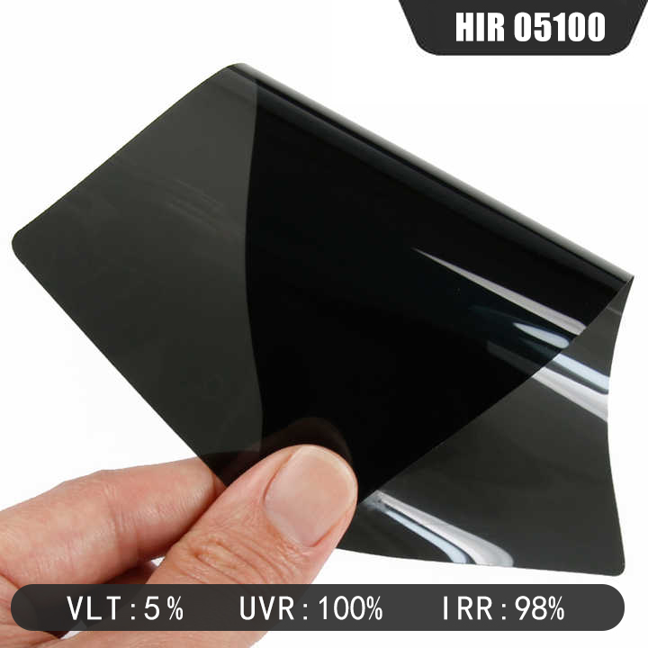 Hir100 % Fenster tönung Auto Solar- folie 2mil Nano Keramik folien UV-Schutz Hausbau Aufkleber Folien 5% ~ 75% vlt: M / Gold