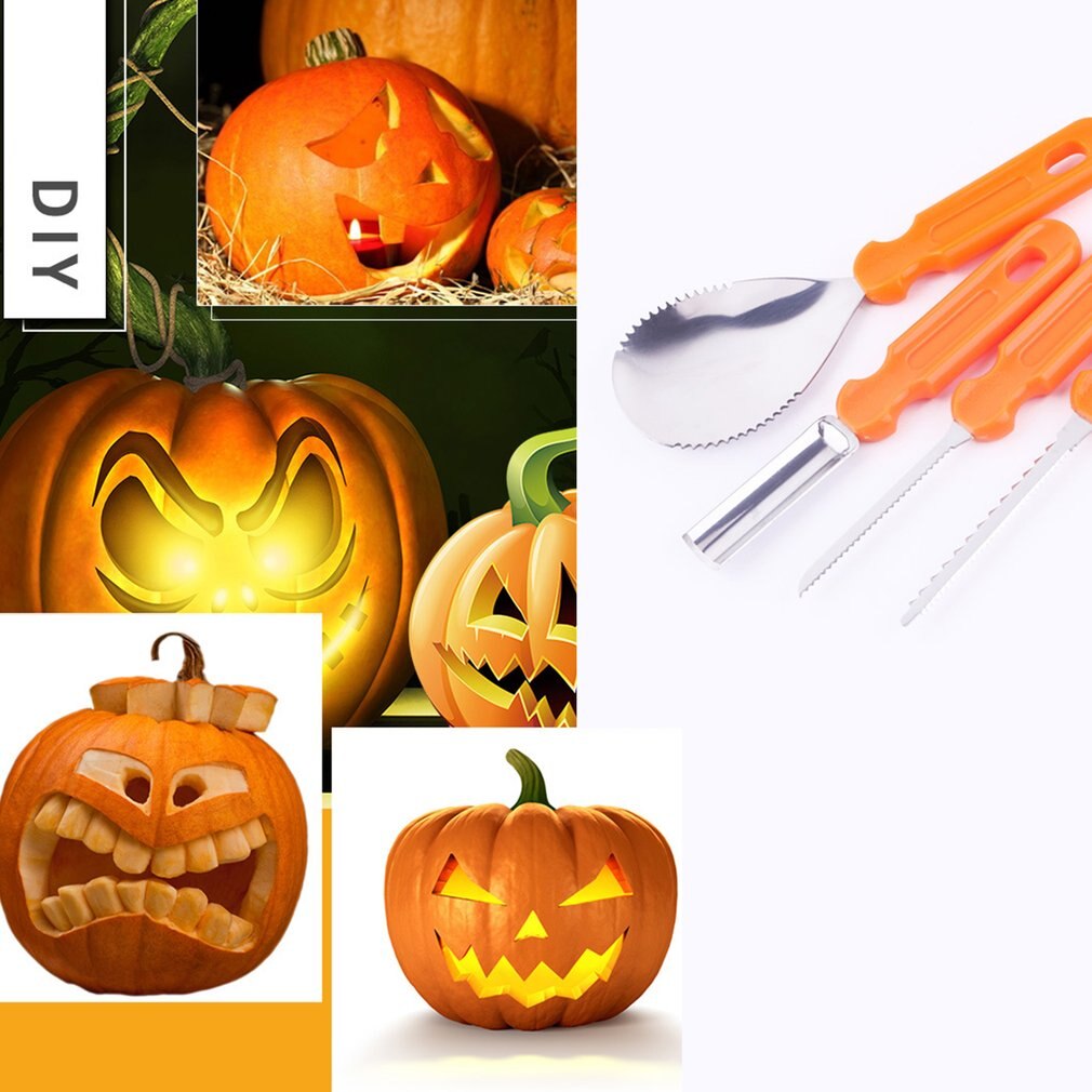14 Pumpkin Carving Tools Halloween Pumpkin Carving Tool Set Pumpkin Cutting Supplies Pumpkin Carving Tools