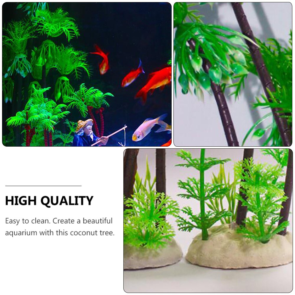 1Pc Coconut Tree Ornament Artificial Ornament Decor for Home