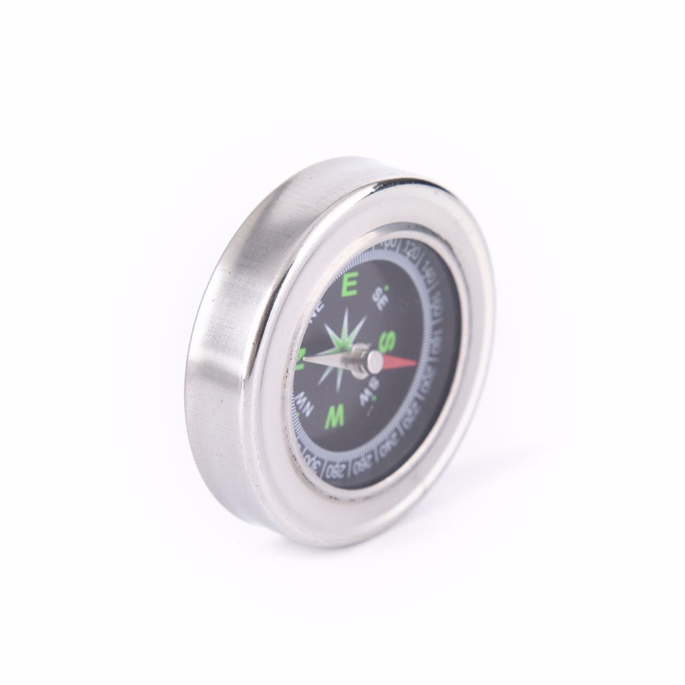 60mm stainless steel portable compass student outdoor sports compass metal