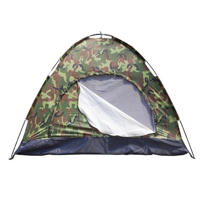 3-4Person Draagbare Outdoor Camping Tent Outdoor Wandelen Reizen Camouflage Camping Dutten Tent