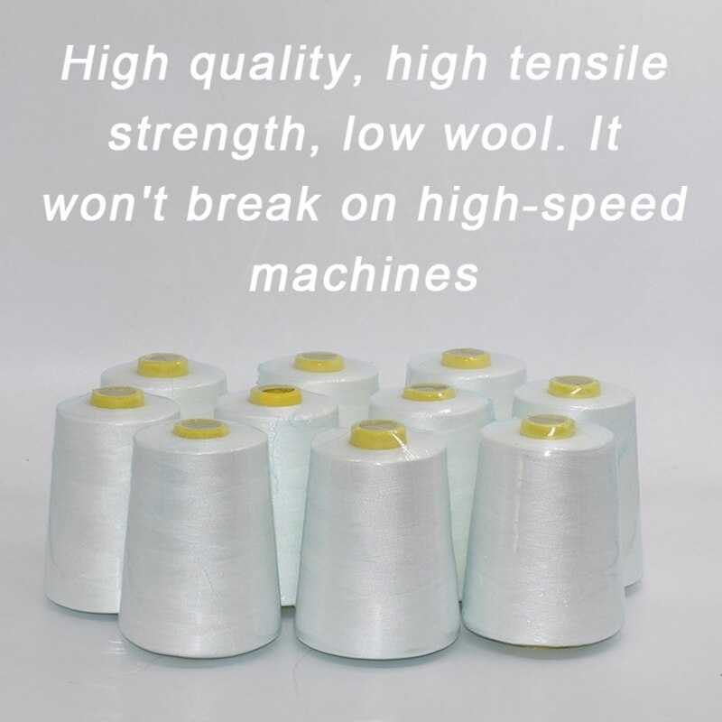 Cone Thread All Purpose Sewing Thread Polyester Spools Overlock Line All Purpose Sewing Thread