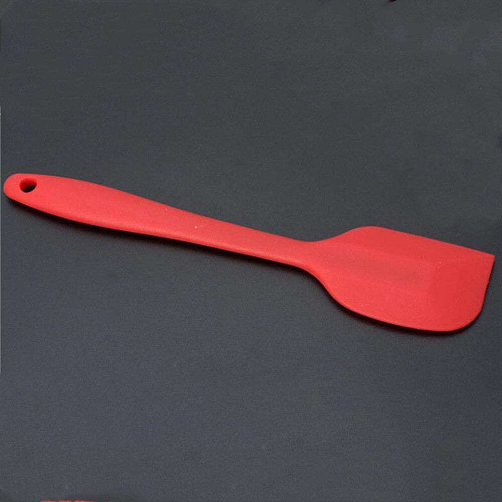 1x Silicone Scraper Cake Baking Tool Food Grade Non Stick Butter Cooking Soft Silicone Spatula Rubber Shovel Bakery Tools Color