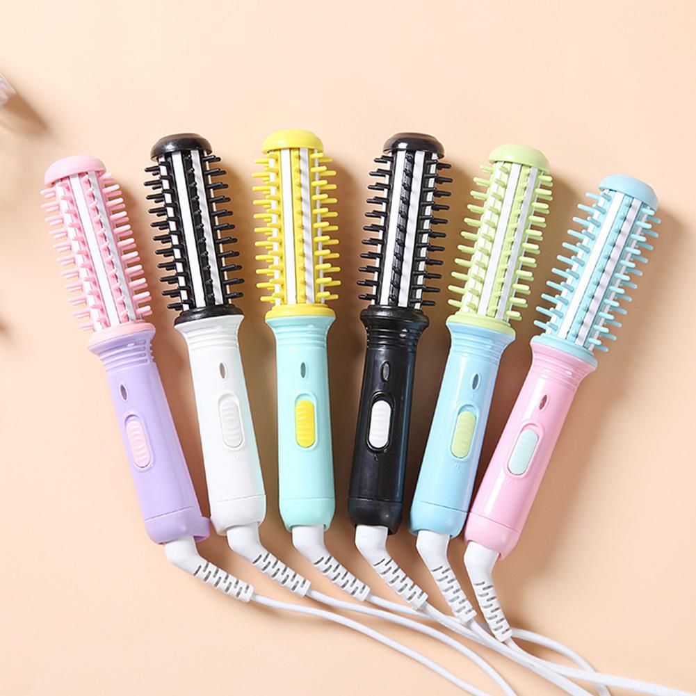 Double Use Dry Wet Hair Styler Curling Irons Dryers Travel Brush Hairdressing Tools Small Power for Salon U.S. Regulations