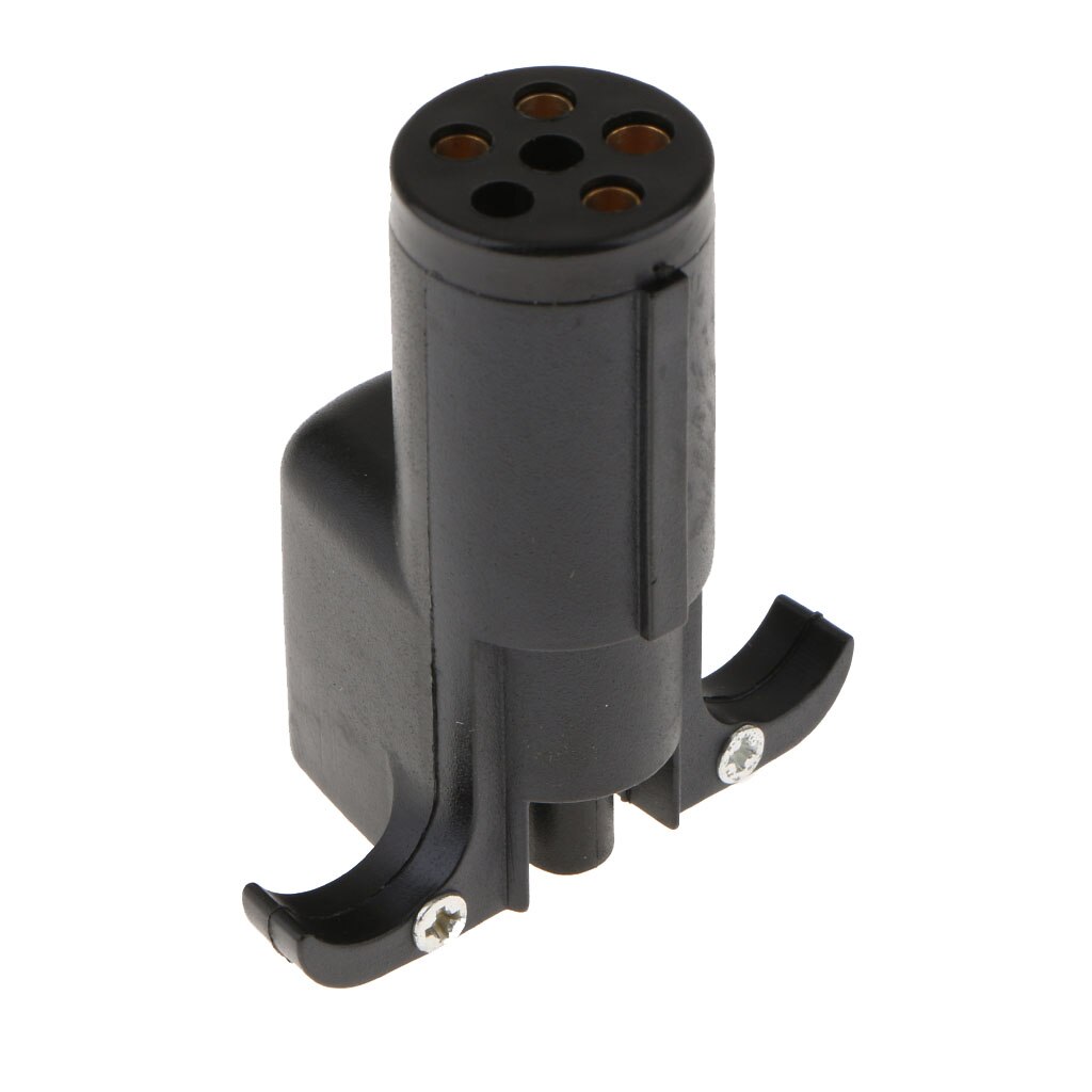 Twin Connector Wiring Towing Converter Trailer Adaptor 6 Pin To 4 Pin