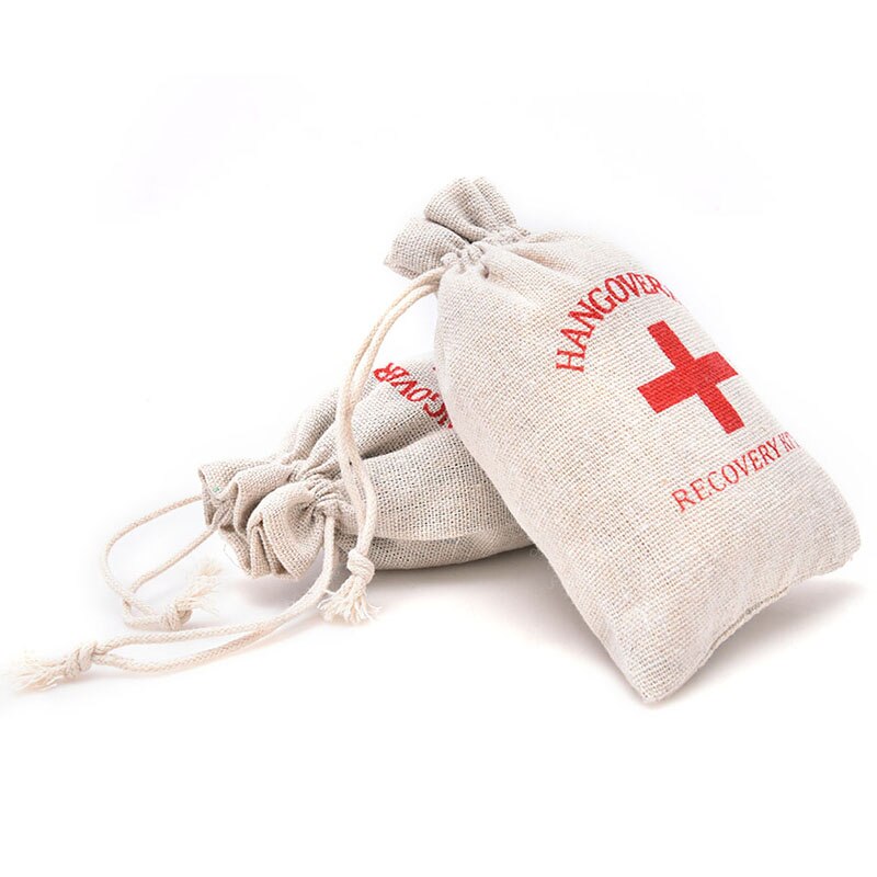 10pcs/lot Linen Pouches Cross Pattern Drawstring Bags Jewelry Packaging Natural Color Cotton Drawstring Bags