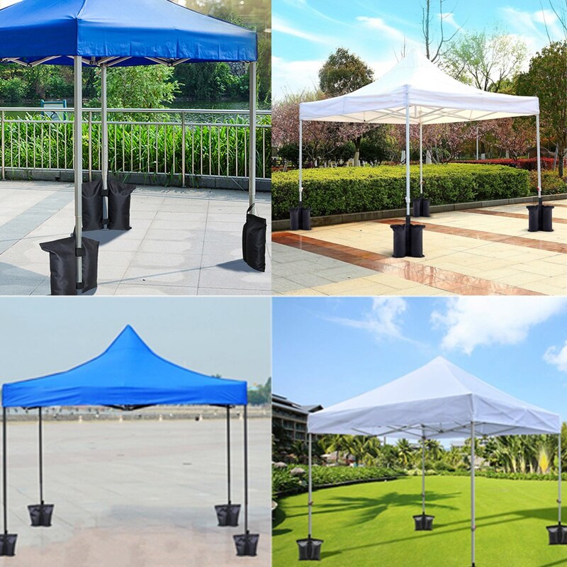 4 Stks/set Luifel Gewicht Zakken Voor Luifel Tent Zand Zakken Been Gewichten Voor Instant Outdoor Zon Onderdak Luifel Benen