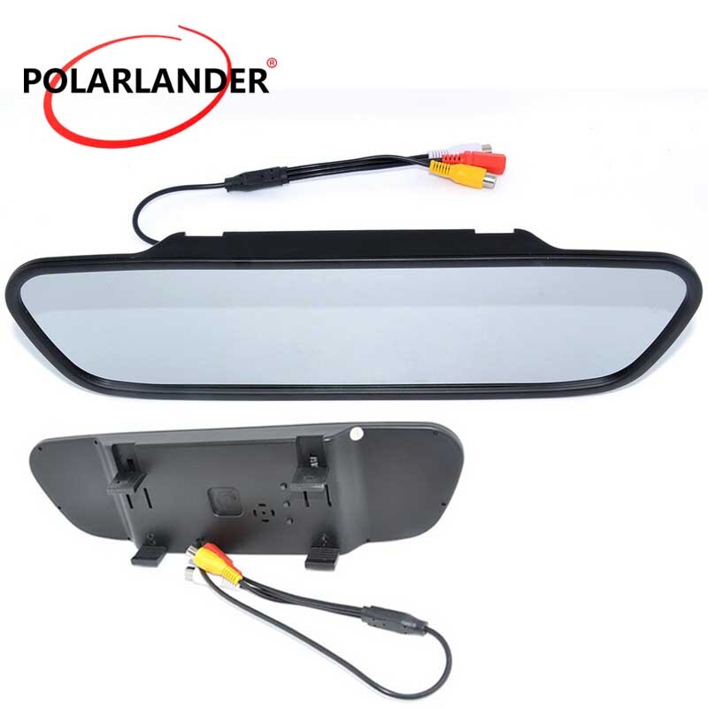 Écran LCD TFT 16:9 de 5 pouces, 480x234, 12V DC pour caméra de recul DVD et magnétoscope