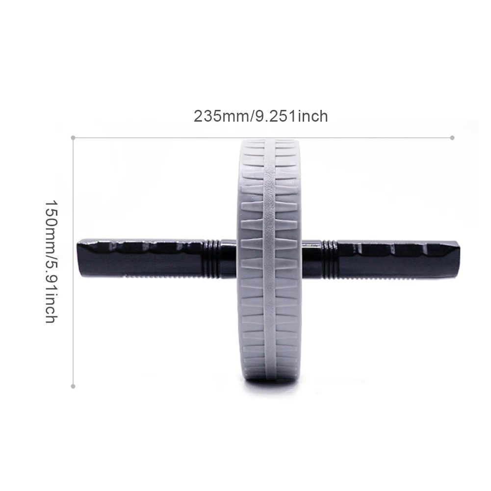 Workout AB Roller Wheel No Noise Abdominal Wheel Abdominal Roller Abdominal Exerciser Stärken Sie die Muskeltrainingsgeräte