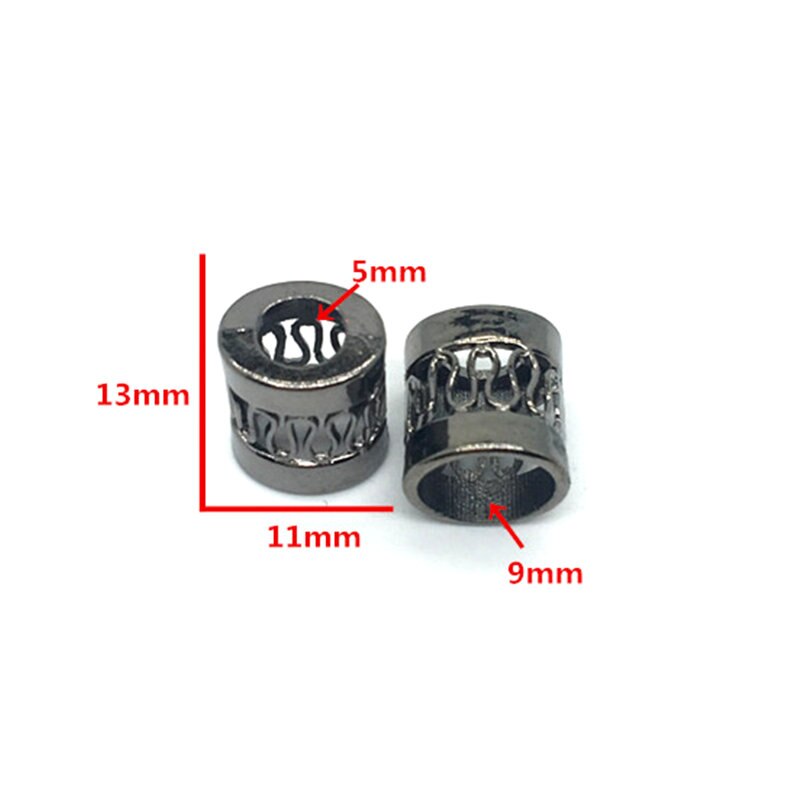 10 kpl tulppa metallinaru lukko naru köysi soljet 2 tyyliä tee itse tarvike vaatteille takki hatut kengännauha huppari 14*11 mm 13*11 mm: 1