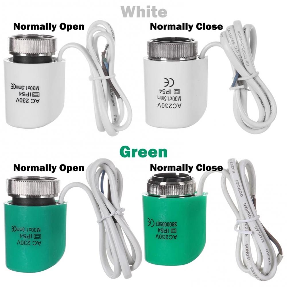 Electric Actuator Electrothermal Valve Manifold Open Close Floor Heating Parts Home Hardware Fittings