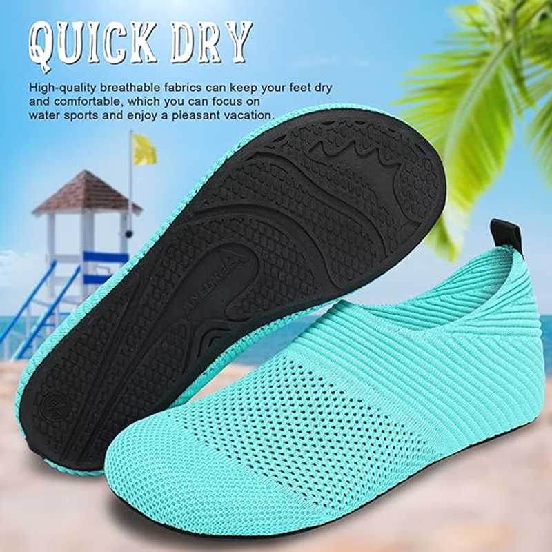 Chaussures aquatiques pieds nus pour hommes, chaussettes aquatiques à séchage rapide pour la plage, la natation, le surf, les sports nautiques