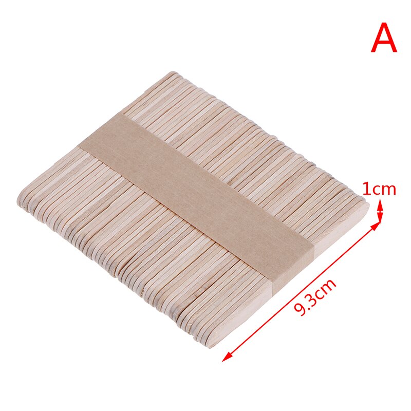 20PCS Popsicle Stick Ice Cube Maker Cream Tools Model Special-Purpose Wooden Craft Stick Lollipop Mold Accessories: Default Title