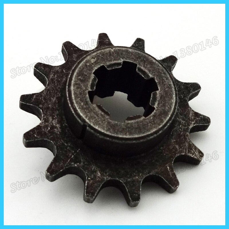 2 stks T8F 14 T Front Koppeling Versnellingsbak Pinion Sprocket Voor 47cc 49cc Mini Moto Crossmotor Motorfiets