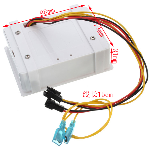 Digital display G1/2 Liquid Fuel Oil Flow Sensor Water Oil Liquid meter flowmeter totameter Quantitative controller