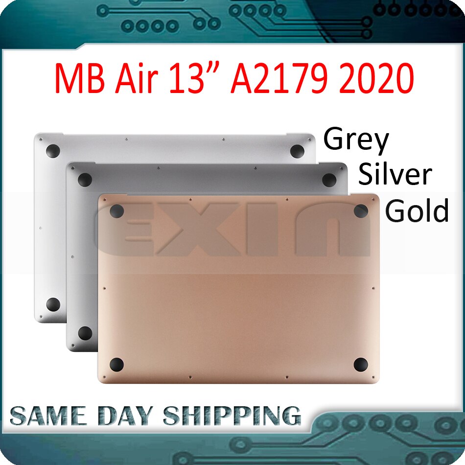 Laptop 13 "A2179 Bottom Case Lower Batterij Behuizing Back Cover Grijs Zilver Goud Voor Macbook Air 13" a2179 Emc 3302 Jaar