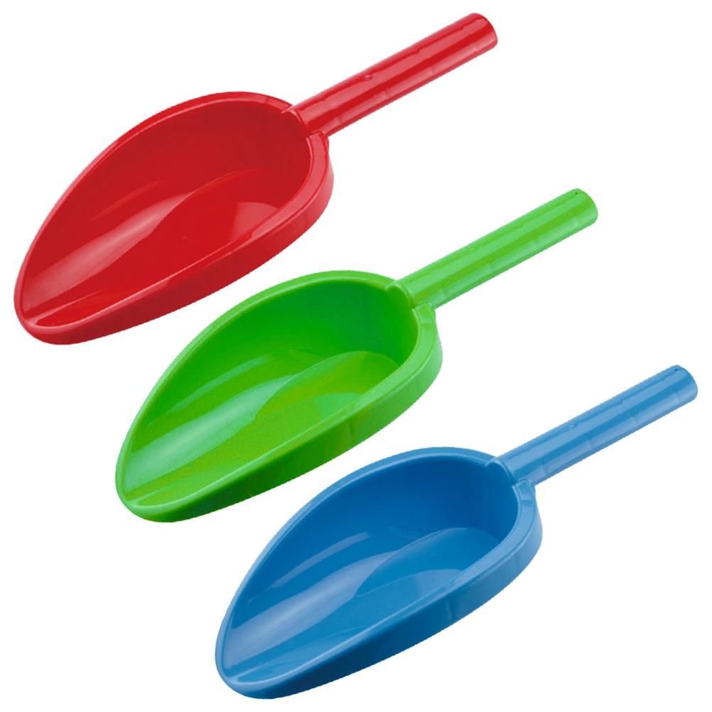 14 Inch Graven Zand Strand Schoppen Voor Kids Plastic Schop Speelgoed Met Handvat Willekeurige Kleur Beuken Schoppen Kids Outdoor speelgoed: Default Title