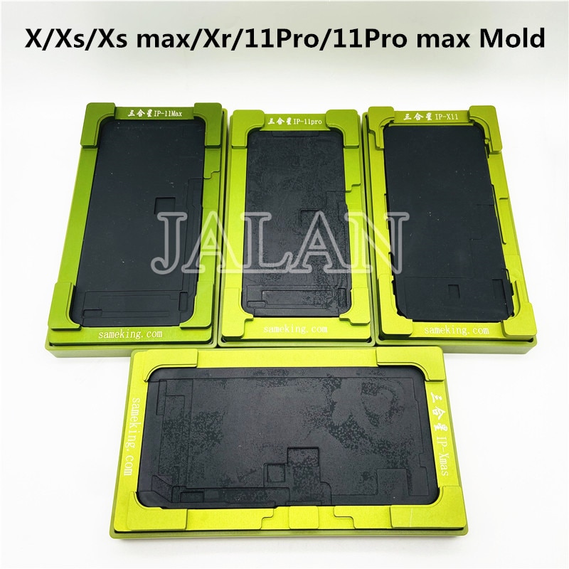 Universal LCD screen glass laminating mold no need to bent flex cable For ip X/Xs/Xs max/Xr/11Pro/11Pro max LCD dislay repair