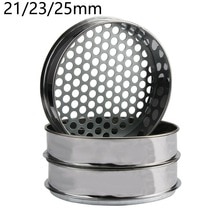 21/23/25mm Stainless Steel Soil Sieve Mesh Separating Pan Meaty Plant pot Sample Sieve For Separating Coarse Materials Garden