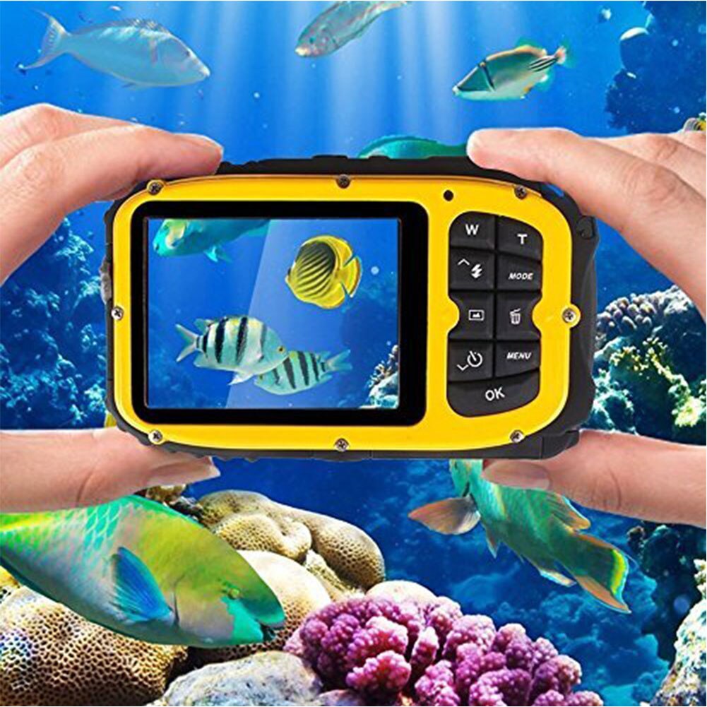 16MP Mini Anti Shake Camcorder Digitale Video Handheld Onderwater Sport Outdoor Professionele Waterdichte Camera LCD Display USB