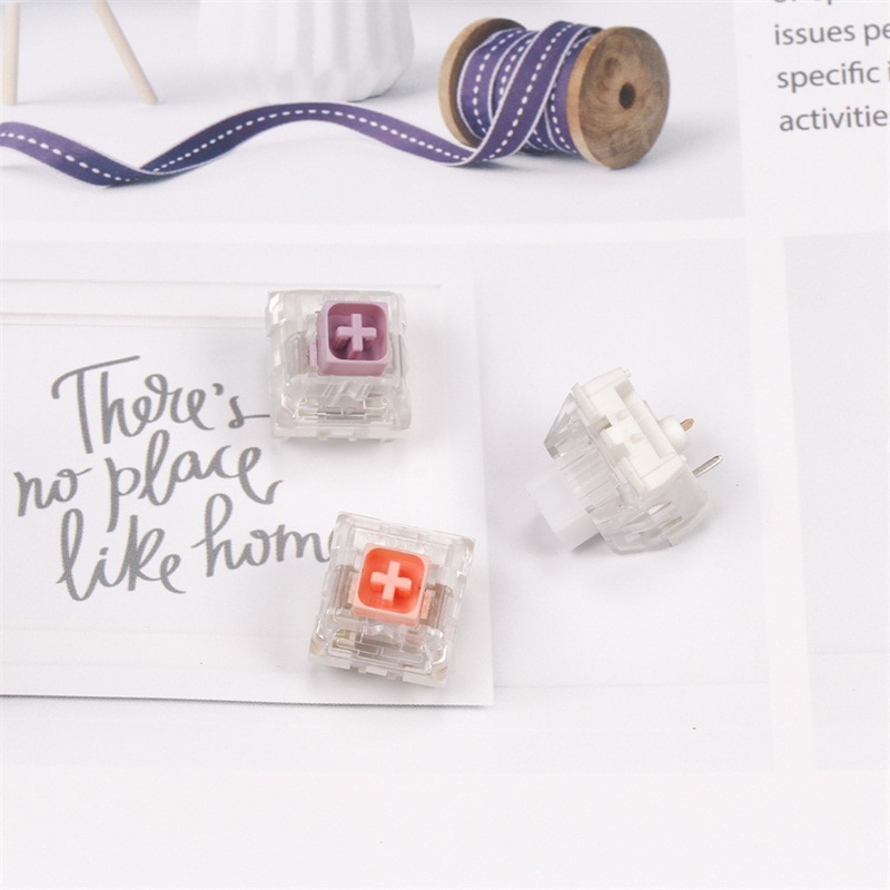 Hako true Violet /clear/Pink Mechanical keyboard Switches