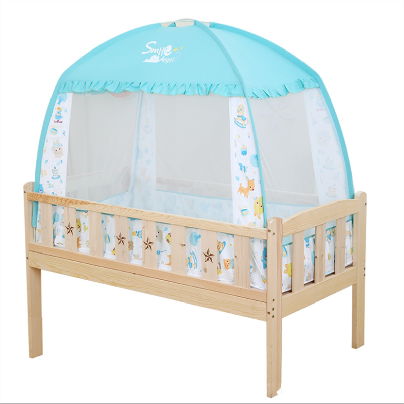 Zomer Yurt Type Klamboe Voor Baby Bedjes Slapen Baby Beddengoed Jongens Meisjes Kinderkamer Accessoires Decoratie Kind Bed Tent