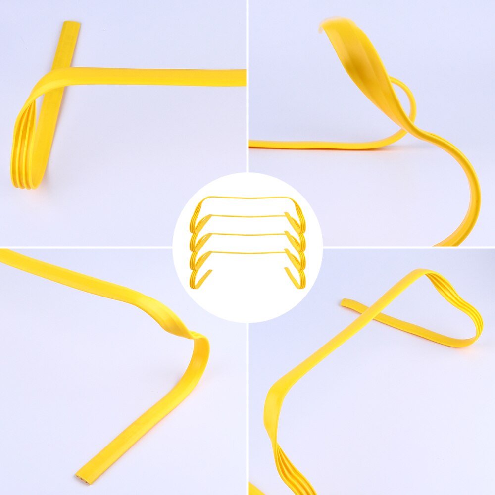 4Pcs Football Training Equipment Small Training Hurdles Speeds Hurdles for Kids