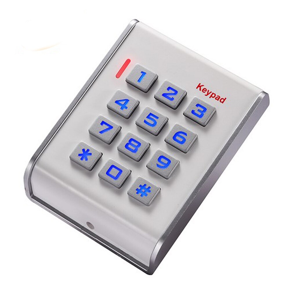 Waterproof Rfid door access control system 125KHz Card Reader password keypad digital panel wiegand 26/34 access control KIT