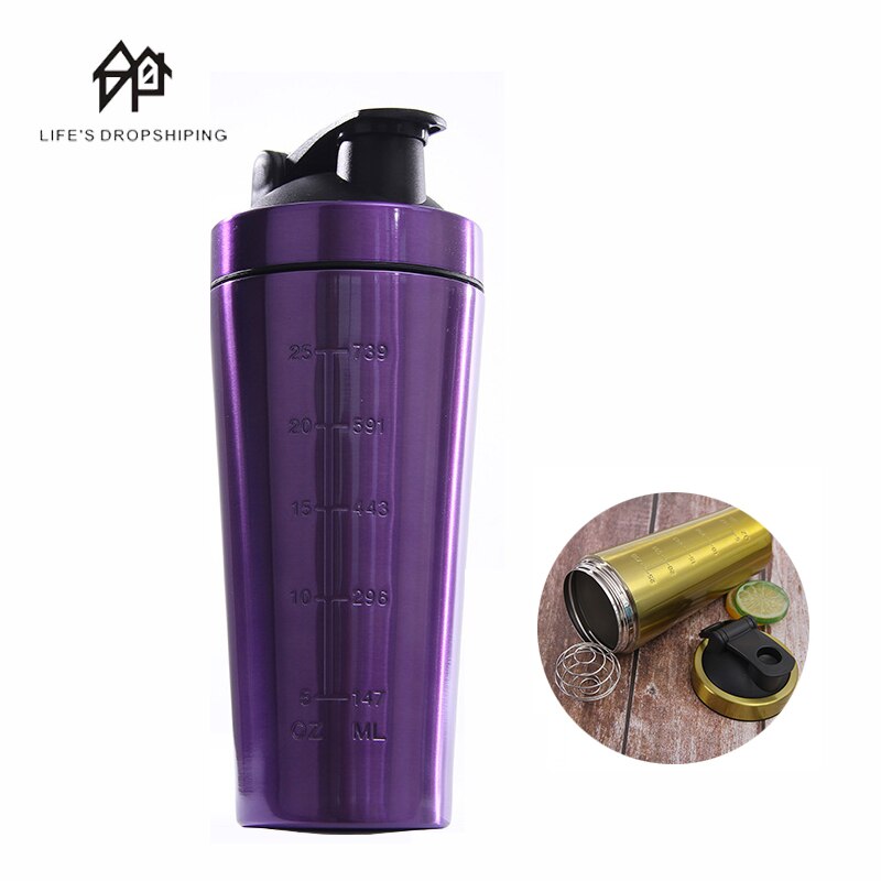 Termo de acero inoxidable de 1L, taza de café y cerveza, agitador deportivo, botellas de agua, licuadora de nutrición para gimnasio, taza de agua al vacío