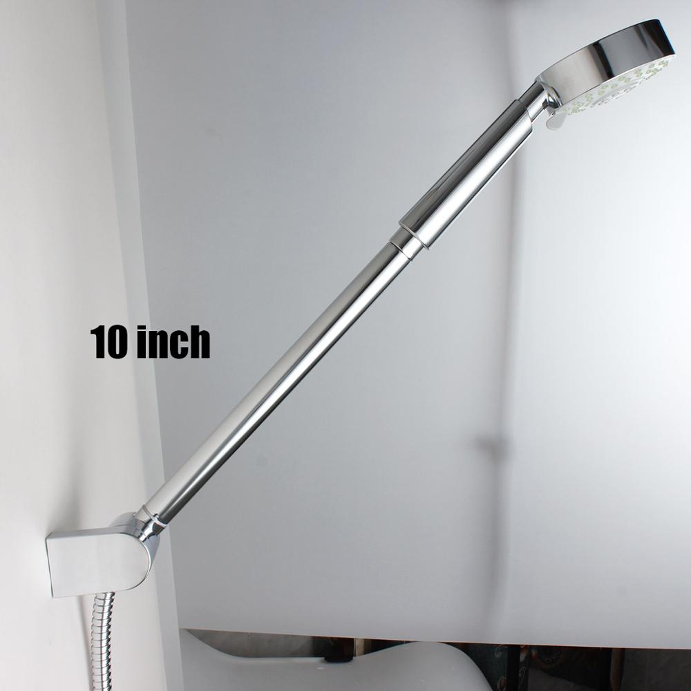 Messing 8 Inch Douche Arm Douchekop Extension arm voor Badkamer Douche Tap, Chrome