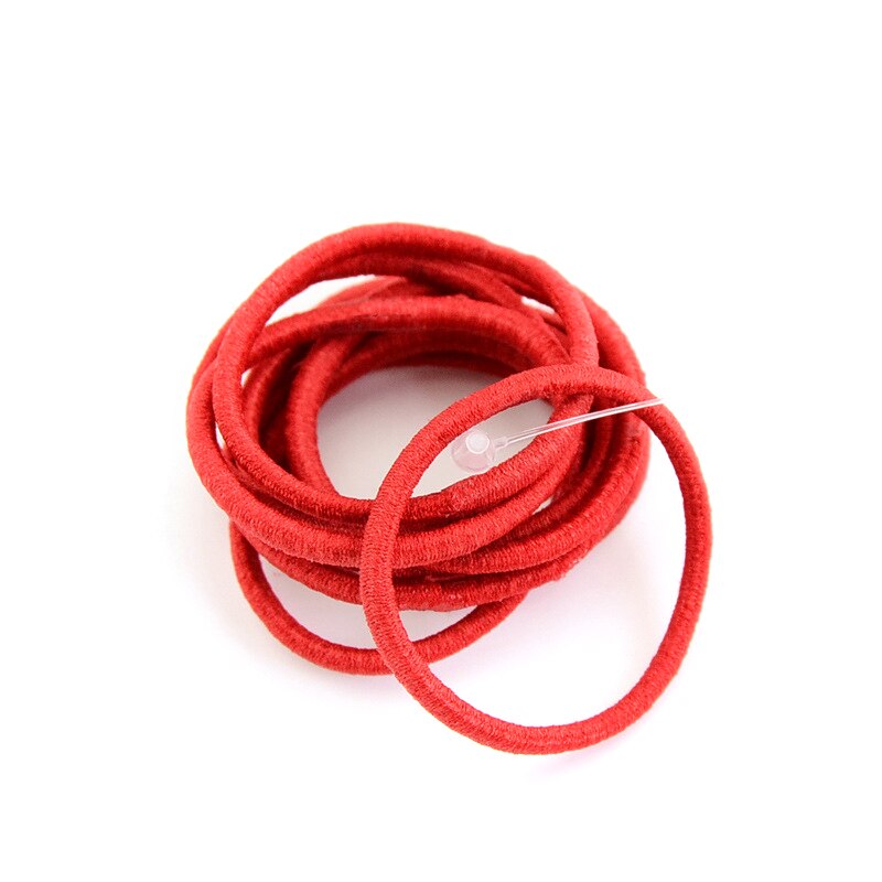 12 Kleur Haar Band Haar Touw Hoge Elasticiteit Rubber Band Koreaanse Sieraden Gemengde Kleur Vrouwelijke Baby Kind Elastische Paardenstaart Houder: 08