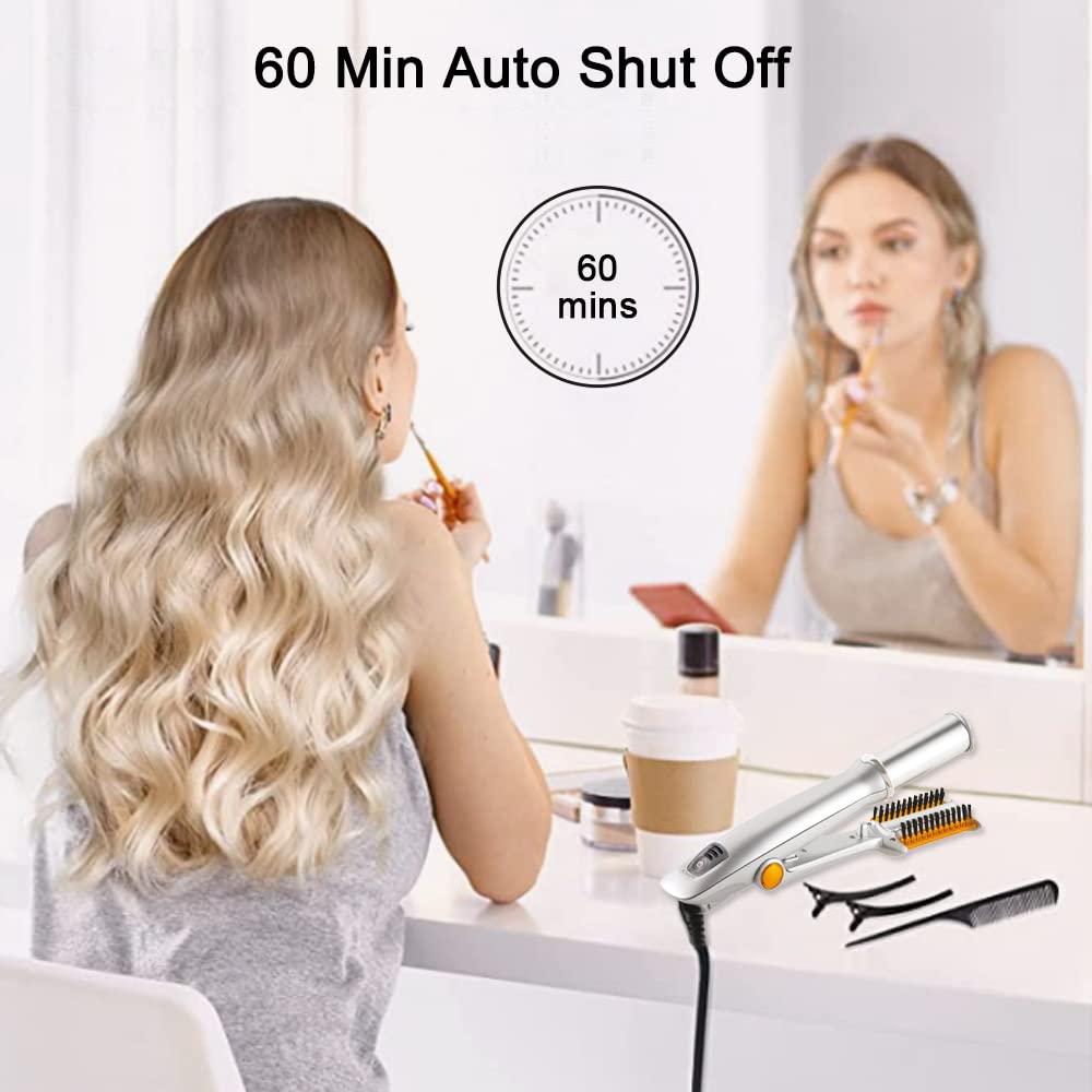 Hair Curling Iron Automatic Curling Wand Auto Roller 360 Rotating Wand Ceramic Automatic Curler Hair Beachwaver