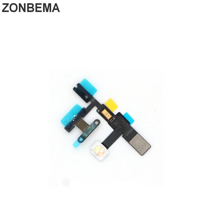 ZONBEMA Aan Uit-knop Swtich Controle Flex Kabel Lint Voor iPad Pro 9.7 inch A1673 A1674 A1675 Knipperlicht