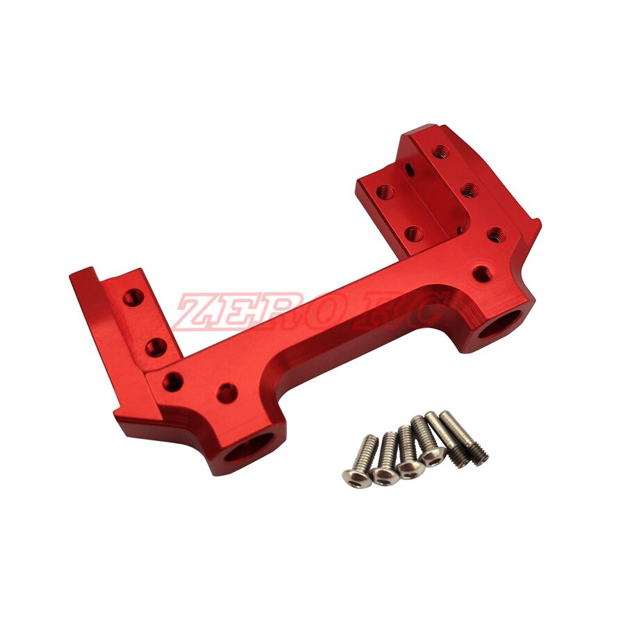 COOL RACING Metal Front Bumper V2 for Axial SCX10 II 90046 90047 90060 RC Cars: Red