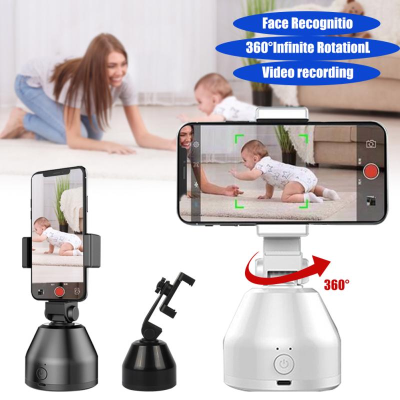 Smart Selfie Stick 360° Face Tracking Holder - AI Gimbal Personal Robot Cameraman - Bluetooth