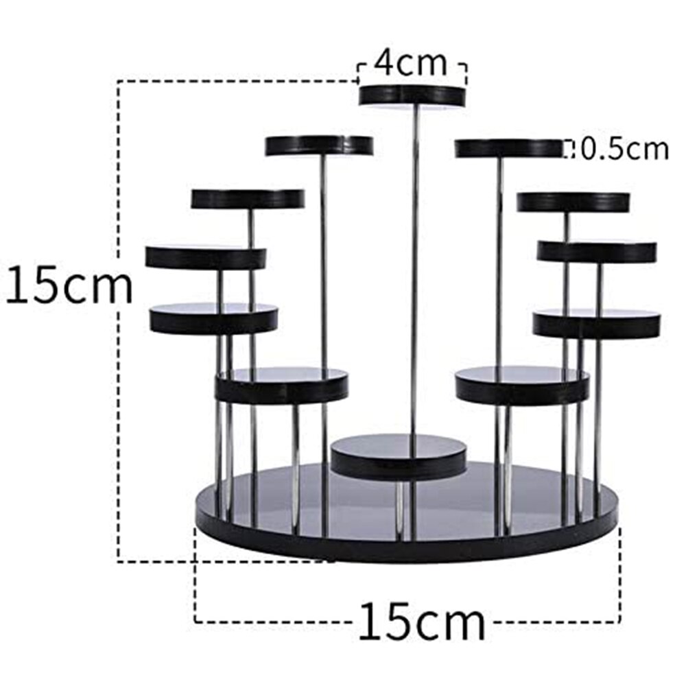 Cupcake Cake Stand Acryl Display Stand Taart Houder Voor Sieraden Cake Dessert Rack Thuis Verjaardagsfeestje Stand Decor