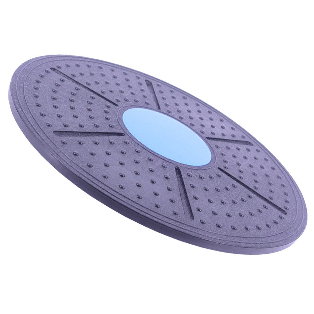 Anti-slip Standing Plate Wobble Balance Board Anti Fatigue Mat Rocker (Random Color)