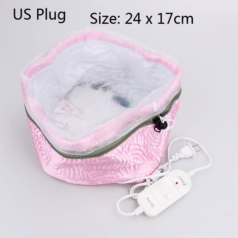 3 Modes Verstelbare Haar Steamer Cap Drogers Elektrische Haar Verwarming Cap Hoed Salon Thuisgebruik Diy Haar Spa Voedende Styling gereedschap: G  US Plug