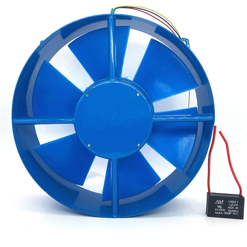 200FZY2-D Single Flange AC220V 65W Fan Axial Flow Fan Fan Electric Box Cooling Fan Wind Direction Adjustable: Default Title