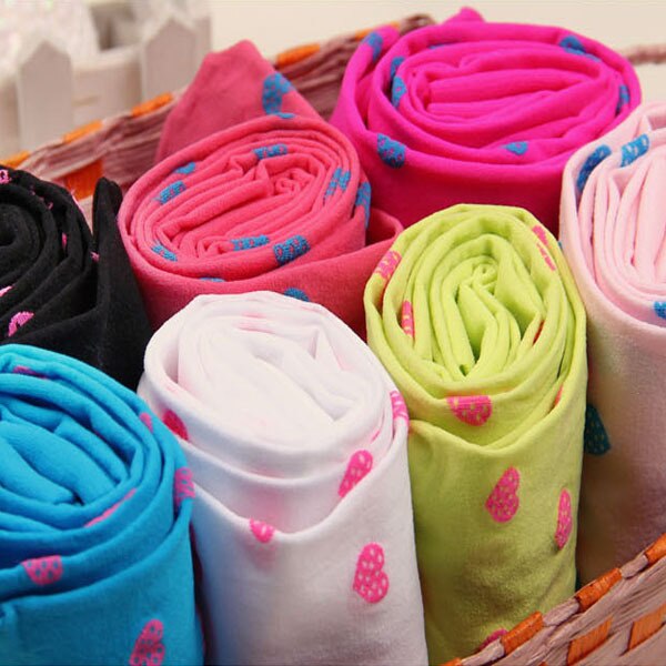 Multi-Kleuren Kinderen Leggings Meisje Liefde Hart Leggings Broek Elastische Skinny Panty