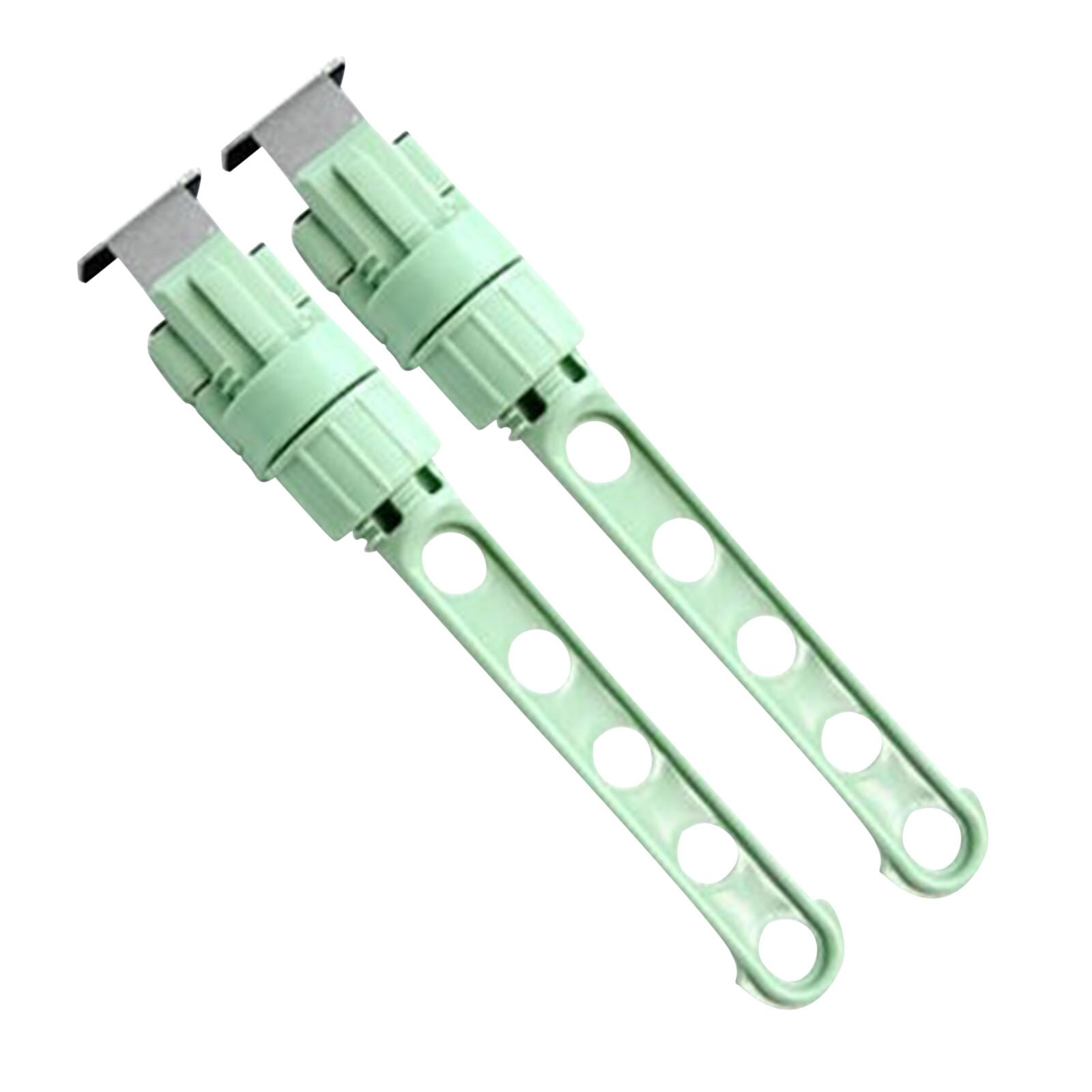 40# 2pcs Window Frame Hanger Clothes Drying Racks Retractable Indoor Drying Racks Space Clothes Hangers Drying Rack Декор Дома: B