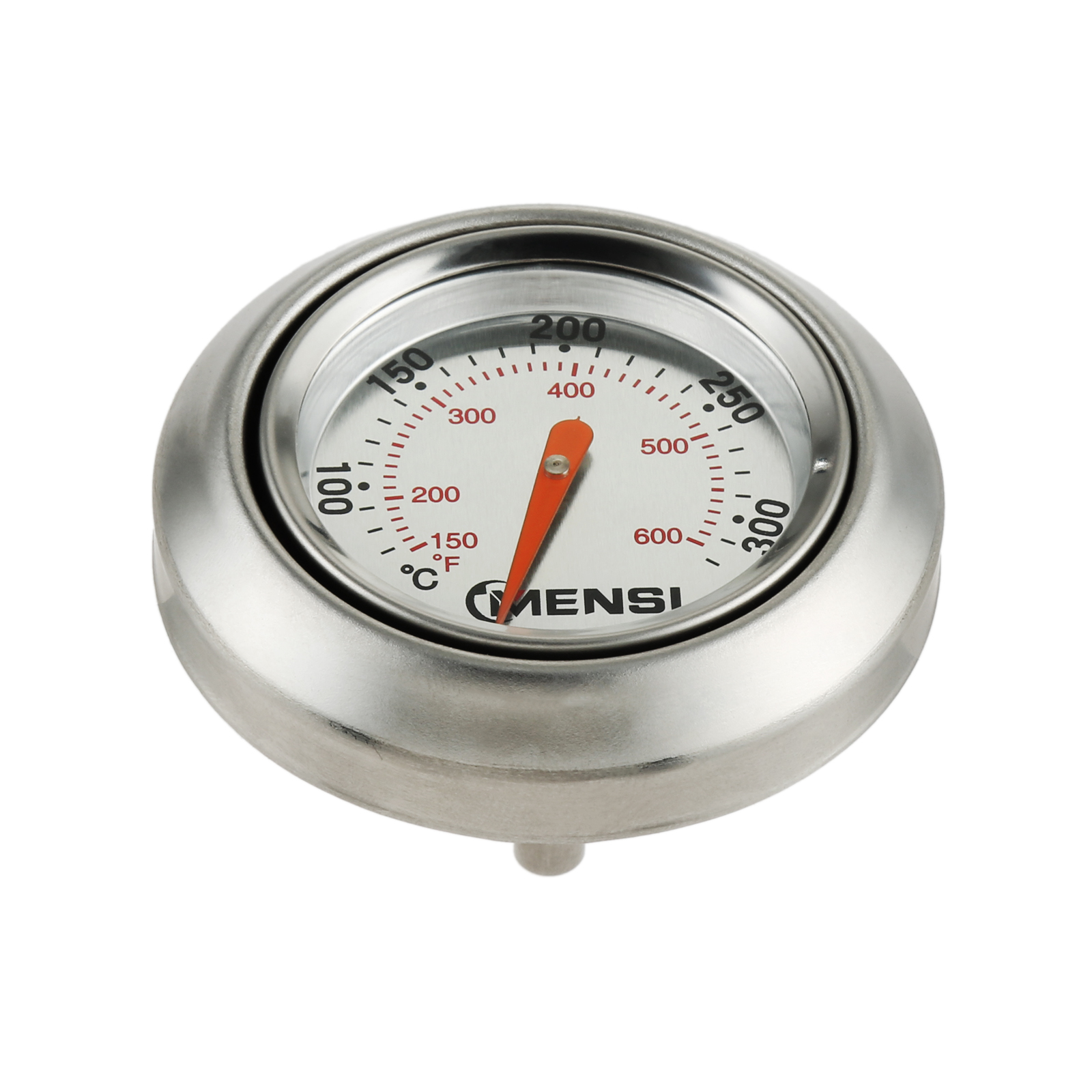 BBQ Gauge Ingebouwde Deksel Thermometer Vervangen voor Weber Traveler Grills Houtskool Pit Hout Roker Oven 150-600 ° F Barbecue Camping