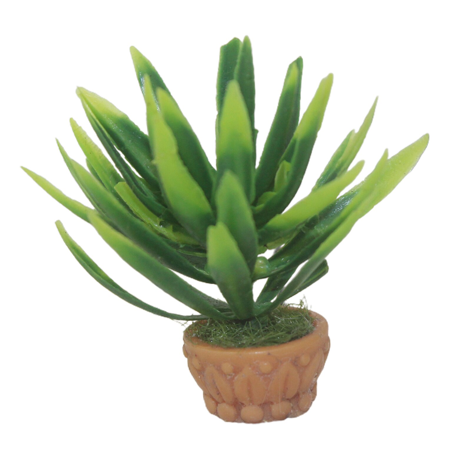 1:12 1:6 maßstechen grüNe pflanze & topf puppenhaus harz miniatur garten blumenbusch