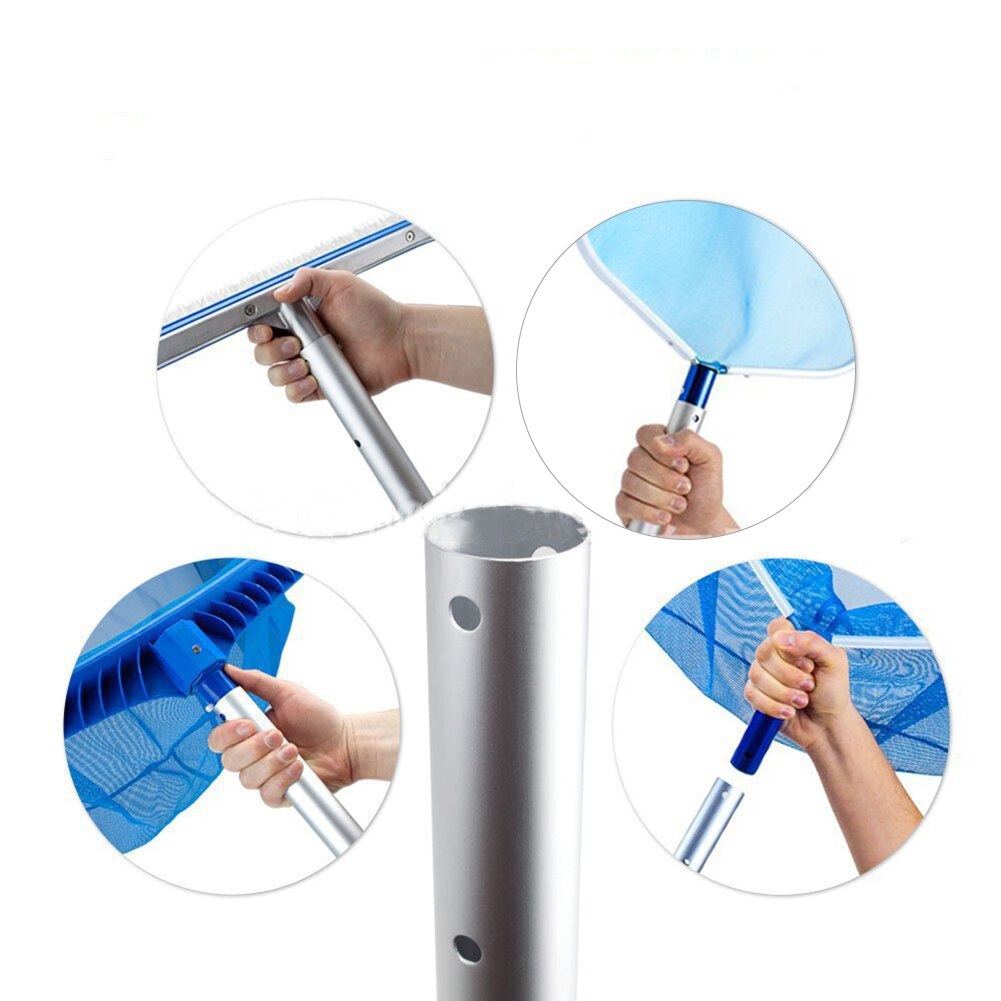 Staw/oczko wodne oczyszczacz alg stalowa szczotka druciana urządzenia robić oczyszczania 5 cal przenośny basen dla rodziny robić pływania na świeżym powietrzu dostaw