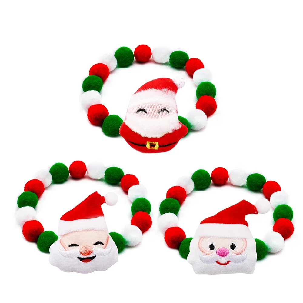 20 piezas Collar de perro, Collar de Navidad para perro, pajaritas para perro pequeño, Collar de pajarita para gato, accesorios de aseo para perros de Navidad, suministros para mascotas