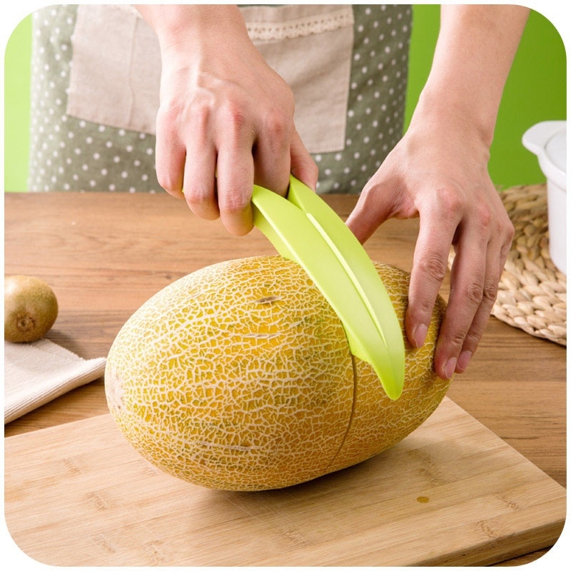 Monitoimileikkuri kuorijat cantaloupe mesikaste melonin viipalointilaite leikkauslaite käytännöllinen hedelmäveitsi keittiötyökalu