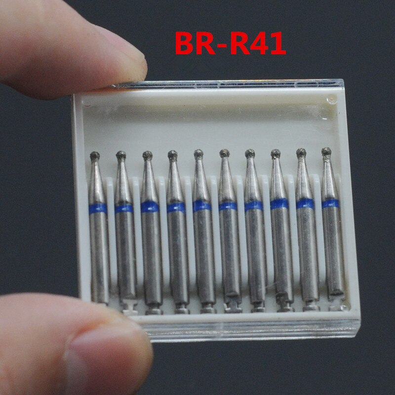 Zahnmedizin Diamant Bohrer 10x Niedriger Geschwindigkeit Für RA 2,35mm Schaft Handstück Polierer Für Zahnarzt Labor: R41
